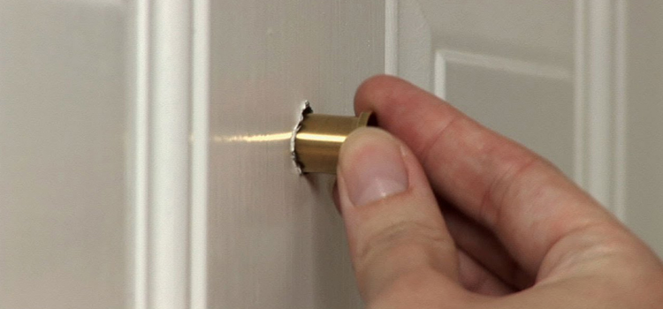 peephole door repair in Fairview